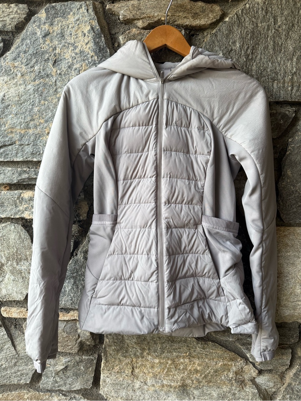 Lululemon down for it all jacket , 6